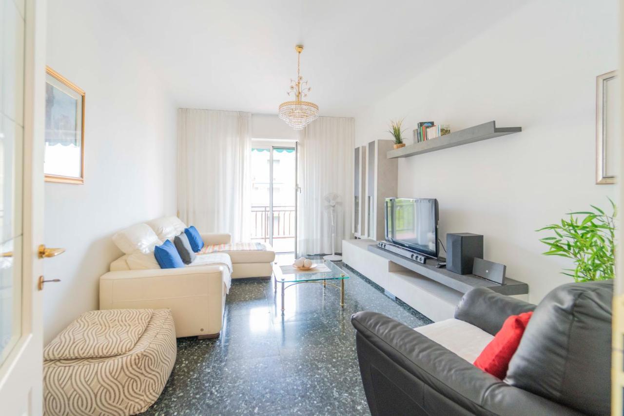 193 - Casa Via Della Chiusa - Centralissimo E Vicino Alla Baia Del Silenzio, Spiaggia E Mare 150M - Parcheggio Gratis Incluso E Aria Condizionata Sestri Levante Luaran gambar